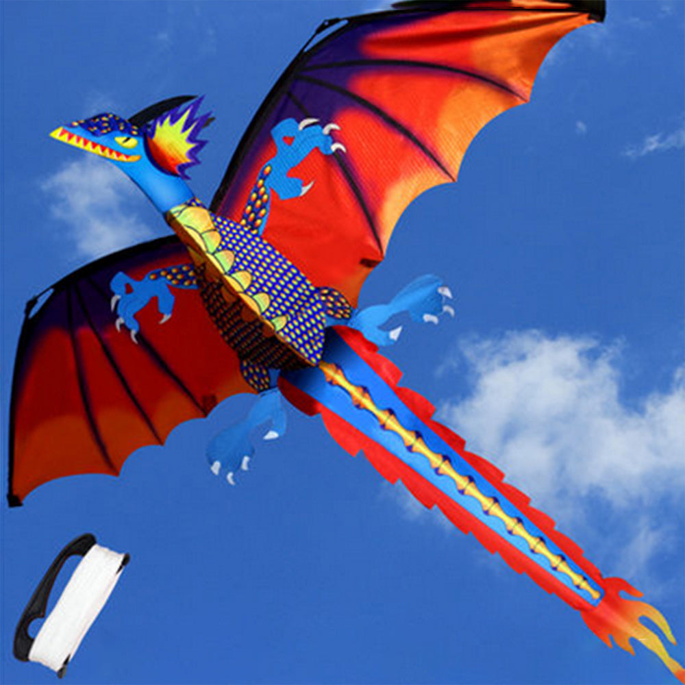 Classical Dragon Kite Stereoscopic Dragon Kites With Tail and Kite String