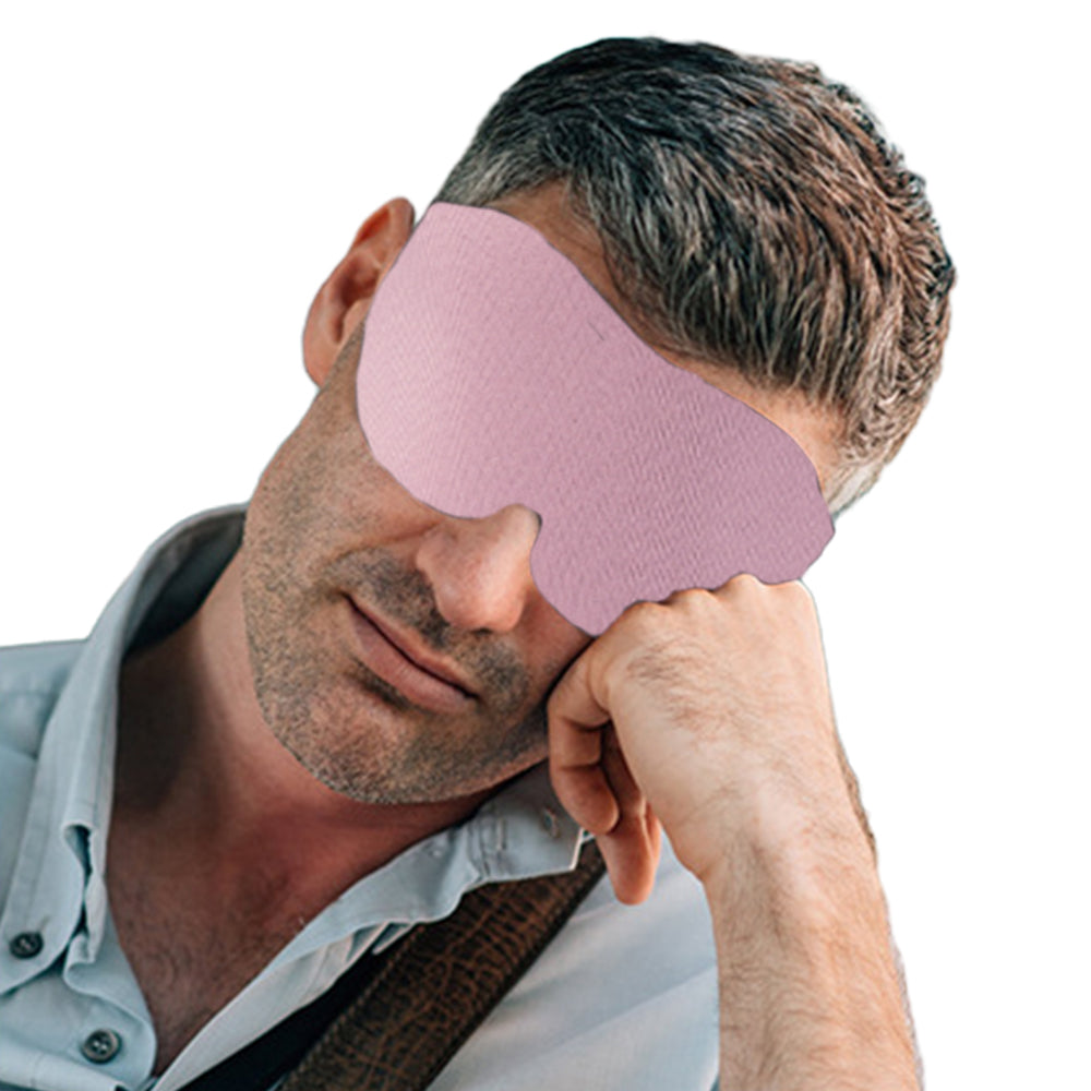 Travel Sleep Eye Mask 3D Memory Foam Padded Shade Cover Sleeping Blindfold Pink