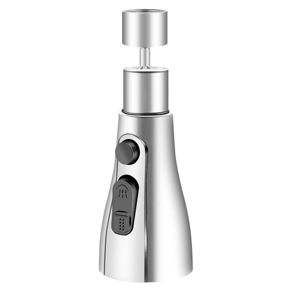 3 Modes Faucet Sprayer 360 Flexible Kitchen Sink Extension Attachment Water Saving Nozzle