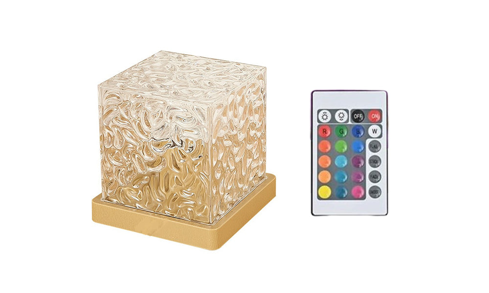 USB Powered 16 RGB Color Aurora Ambient Light Cube Northern Light Desk Lamp