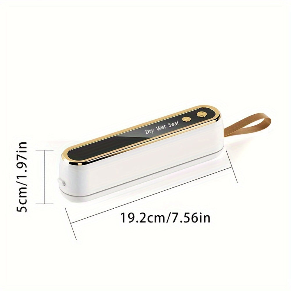 Cordless Magnetic Vacuum Sealer Machine with 10 Vacuum Bags for Food Storage