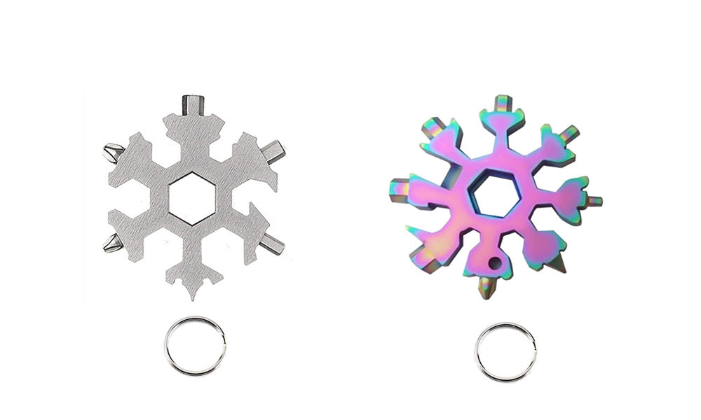 2 Pack of 18-in-1 Snowflake Multi-Tool