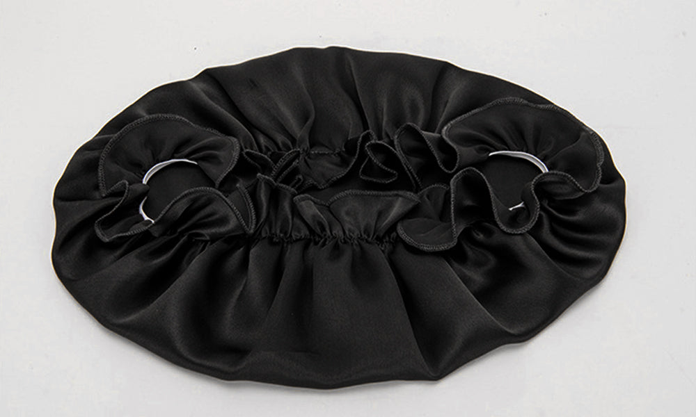 Soft Breathable 100% Mulberry Silk Sleep Night Cap Good for Your Hair Care