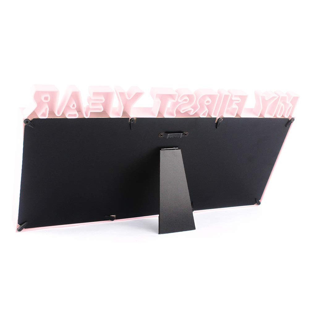 My First Year Baby Keepsake Frame - Pink