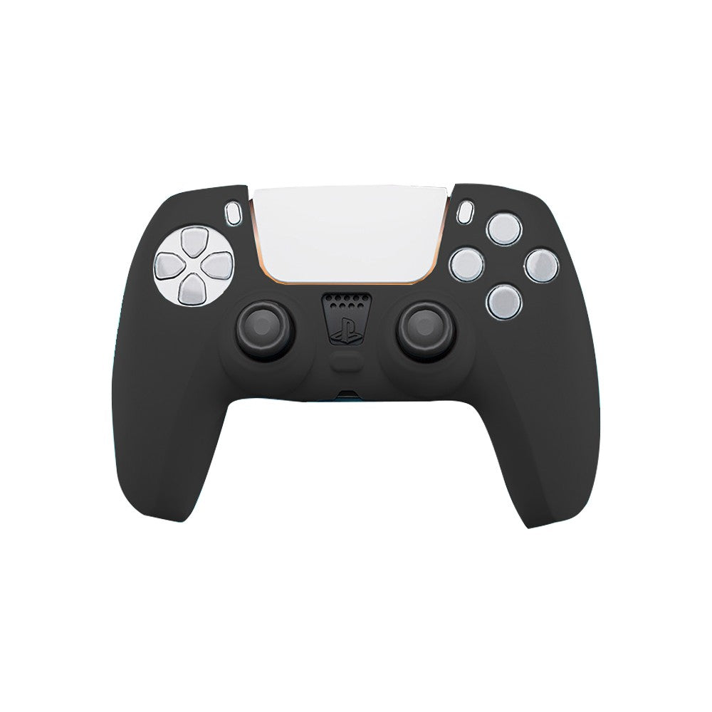 Protective Case Soft Silicone Cover for Sony Playstation 5 Controller - Black