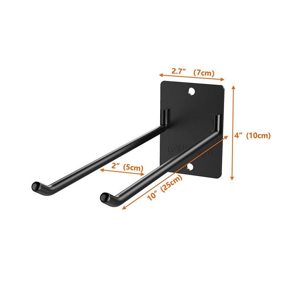 4Pcs 25cm Long Garage Hook Wall Mount Storage Hook Garage Tool Hanger Organizer