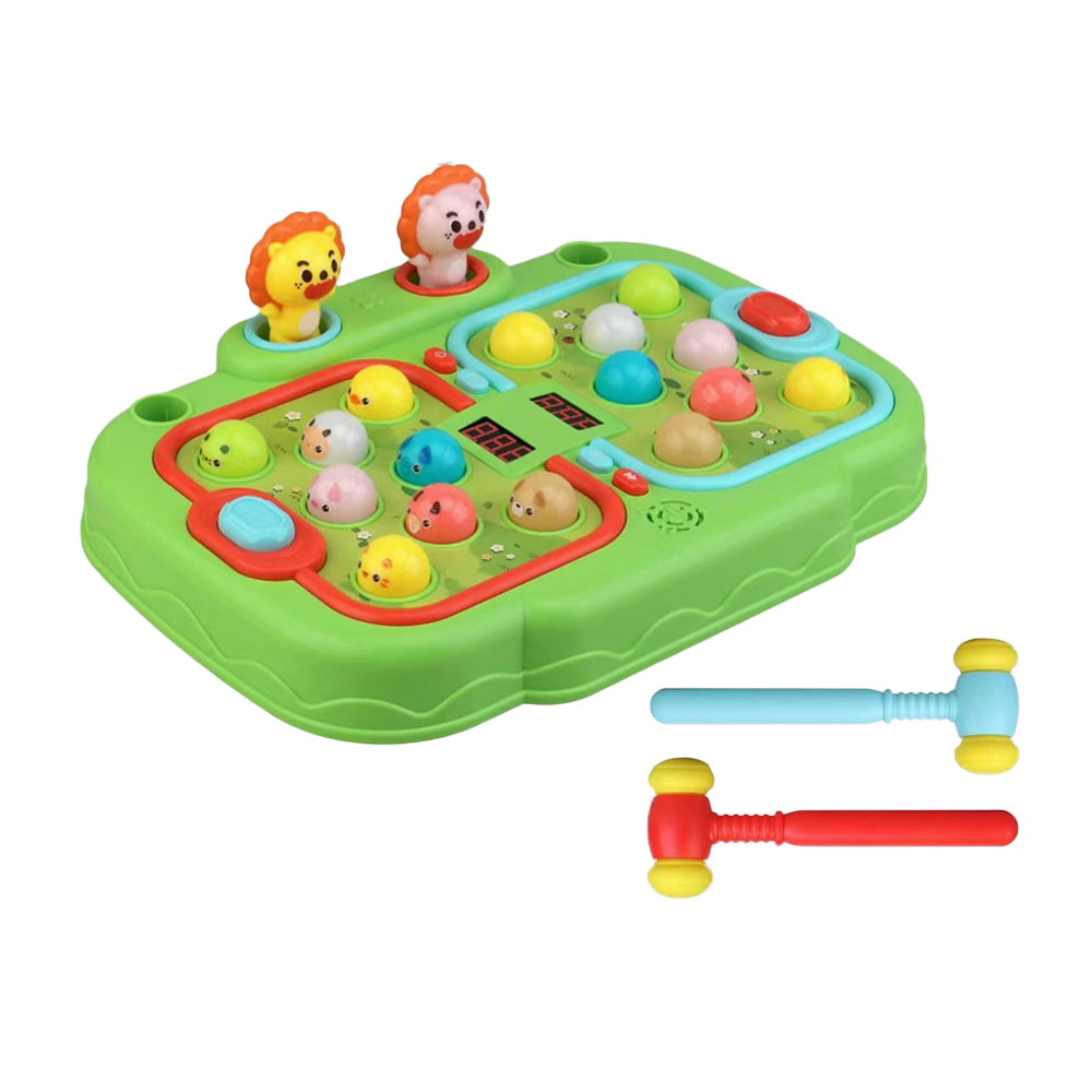 Electronic Whack A Mole Game Toy for 2 Player Pounding Toy Whack Game Family Toy