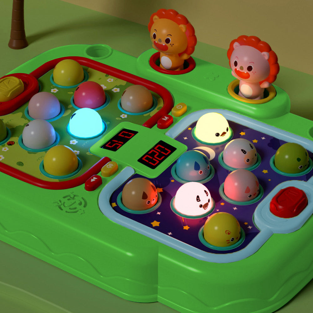 Electronic Whack A Mole Game Toy for 2 Player Pounding Toy Whack Game Family Toy