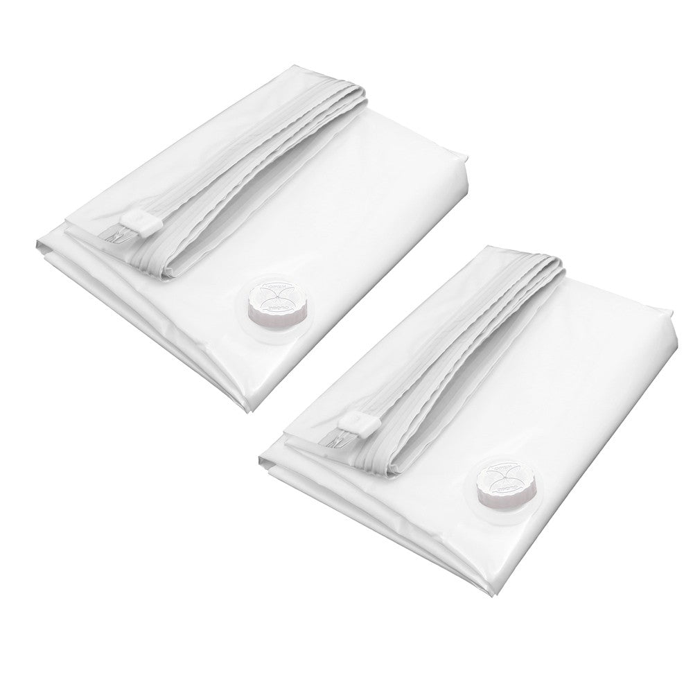 2Pcs Latex Mattress Storage Vacuum Bag Reusable Vacuum Sealer Bag - 220x100cm
