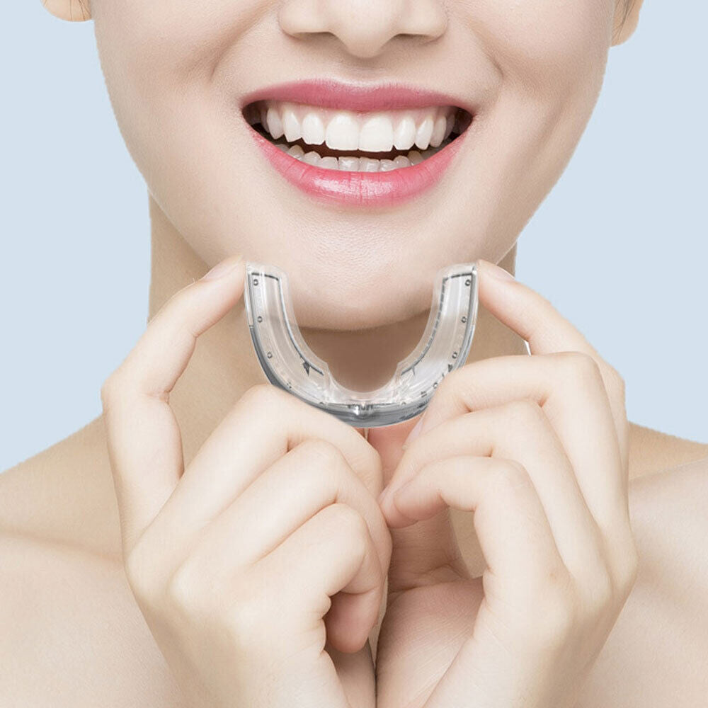 Stop Snoring Mouth Guard Aid Mouthpiece Sleep Apnea Bruxism Grinding - White