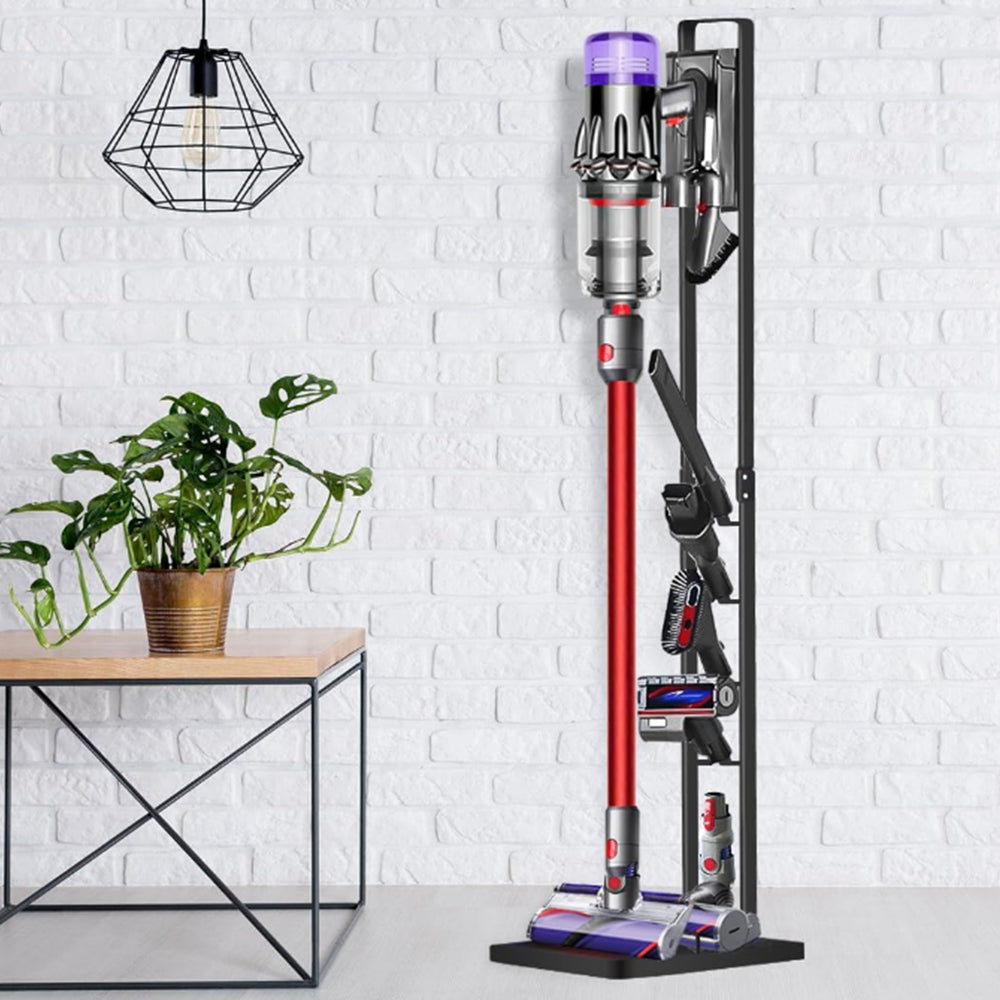 Vacuum Cleaner Stand for Dyson V15 V12 V11 V10 V8 V7 V6 Black