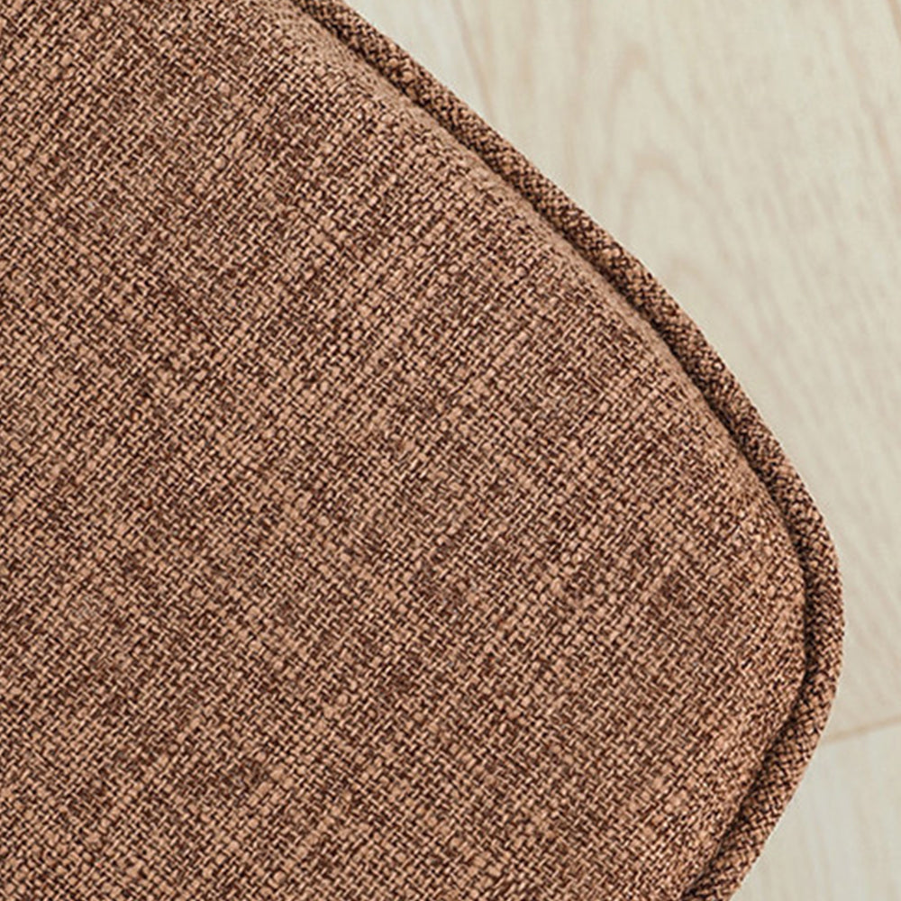 Hoof-Shape Chair Cushion With Ties For Dining Chair Non-Slip Cushion Pad Coffee