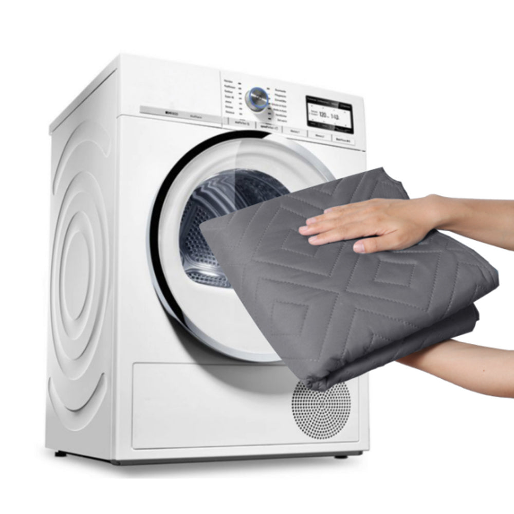 Sofa Cover Couch Protector Three-Person Seat Reversible Pet Slipcover Grey