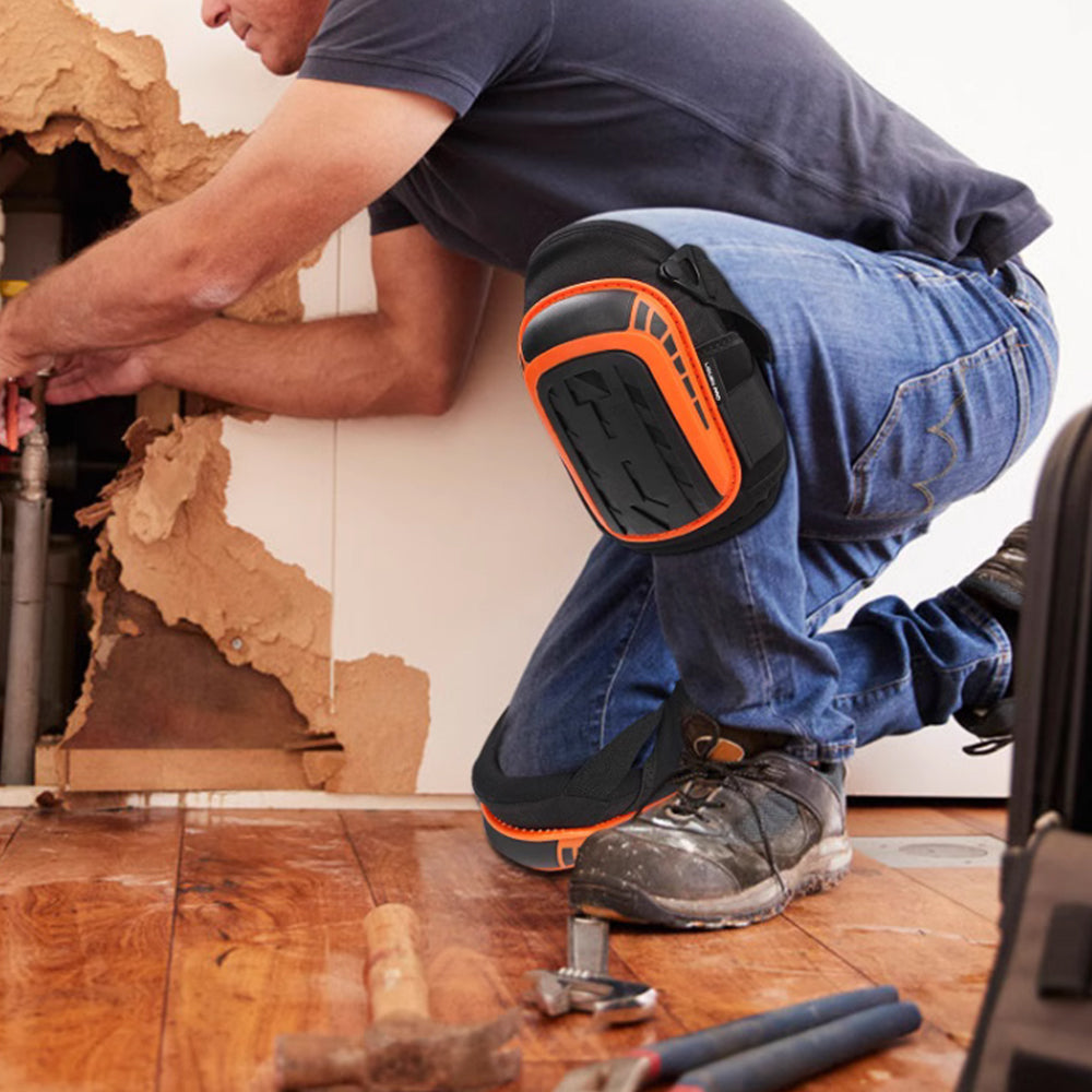 Work Knee Pads Heavy Duty Knee Insert Foam Pads with Silicone Gel Padding S