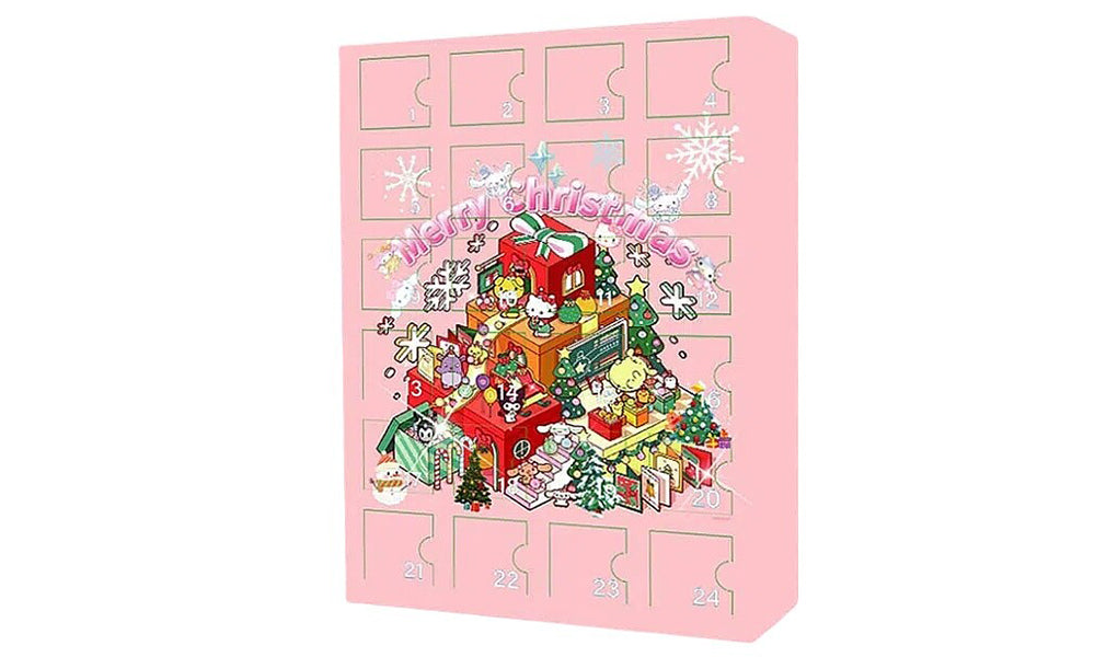 24-Day Countdown Advent Calendar Cartoon Theme Blind Box