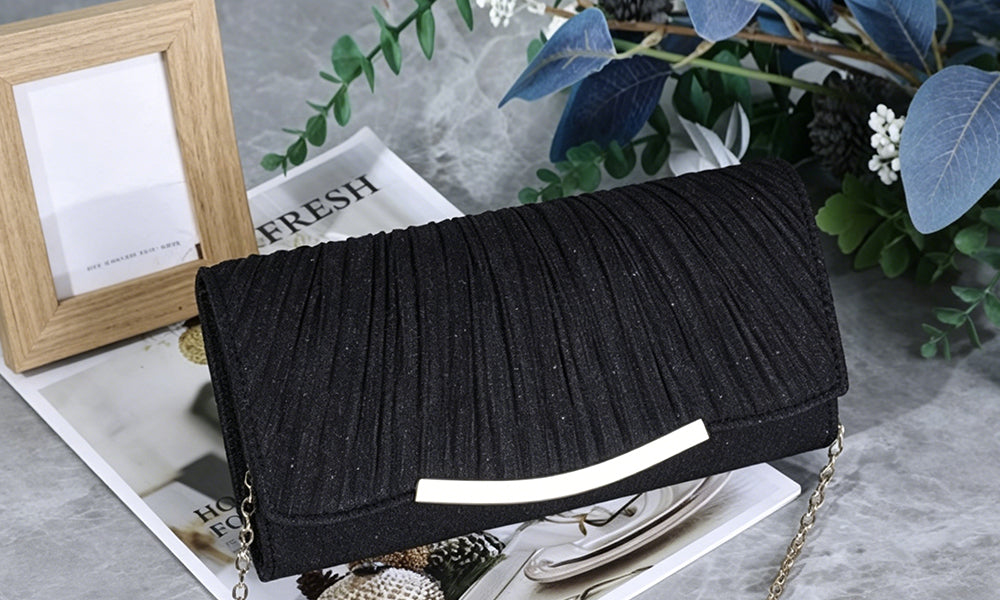 Evening Clutch Bag Glitter Handbag Purse for Women