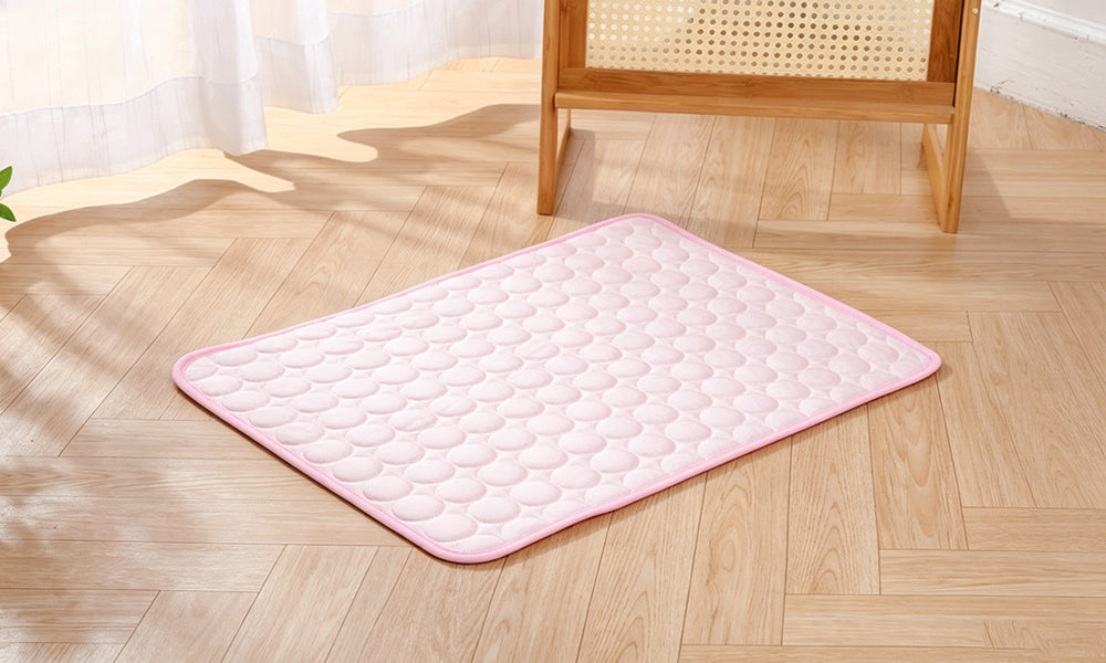 Ice Silk Pet Cooling Mat Dog Cat Sleeping Pad for Summer Use