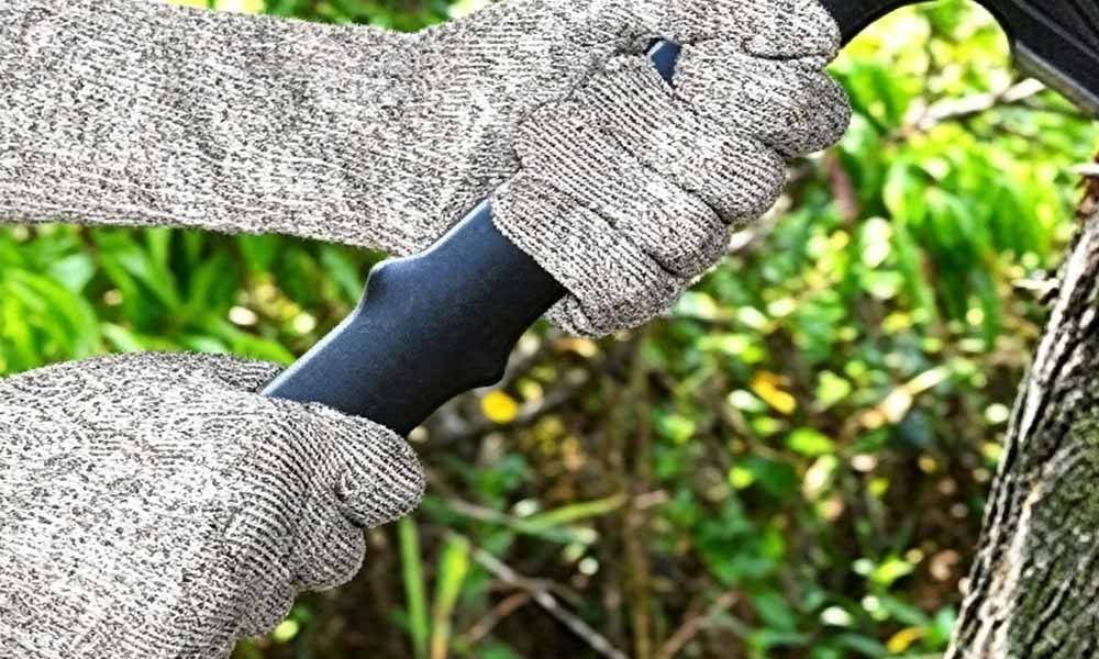 HPPE Cut Resistant Gloves with Extended Forearm Sleeves
