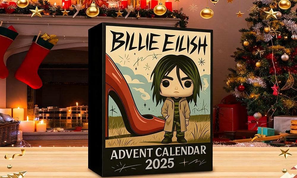 Billie Eilish Inspired 2D Advent Calendar 24 Days Christmas Countdown Calendar
