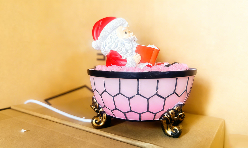 USB Powered Christmas Santa LED Decorative Light Xmas Ornament