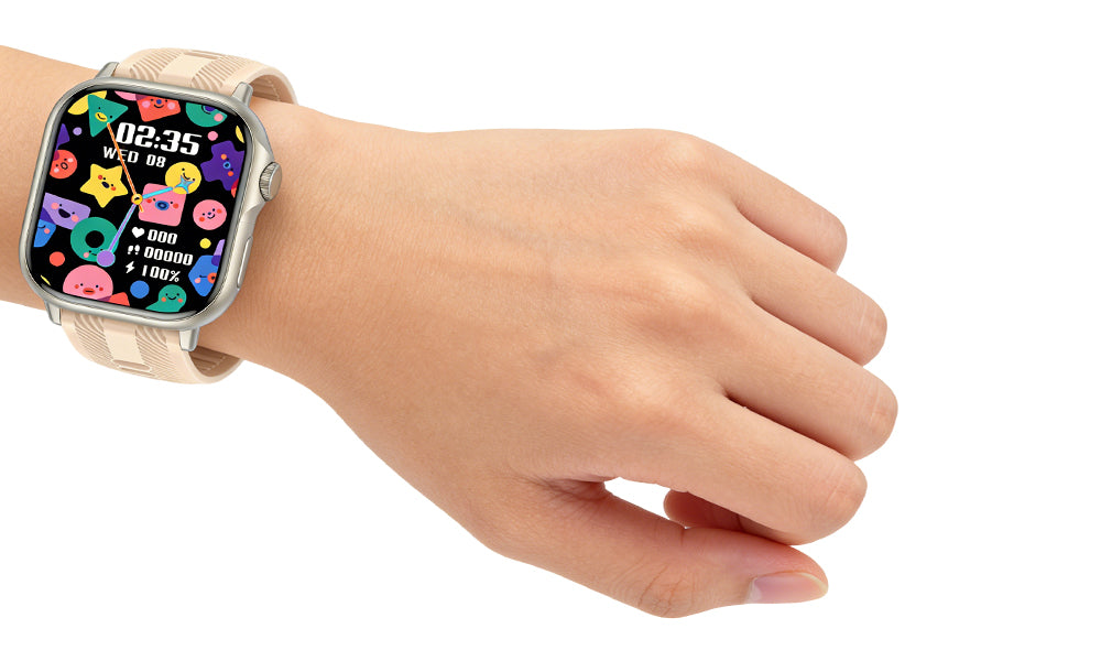 Bluetooth Smart Watch Full Screen Fitness Tracking Watch with Call Function for Daily Use