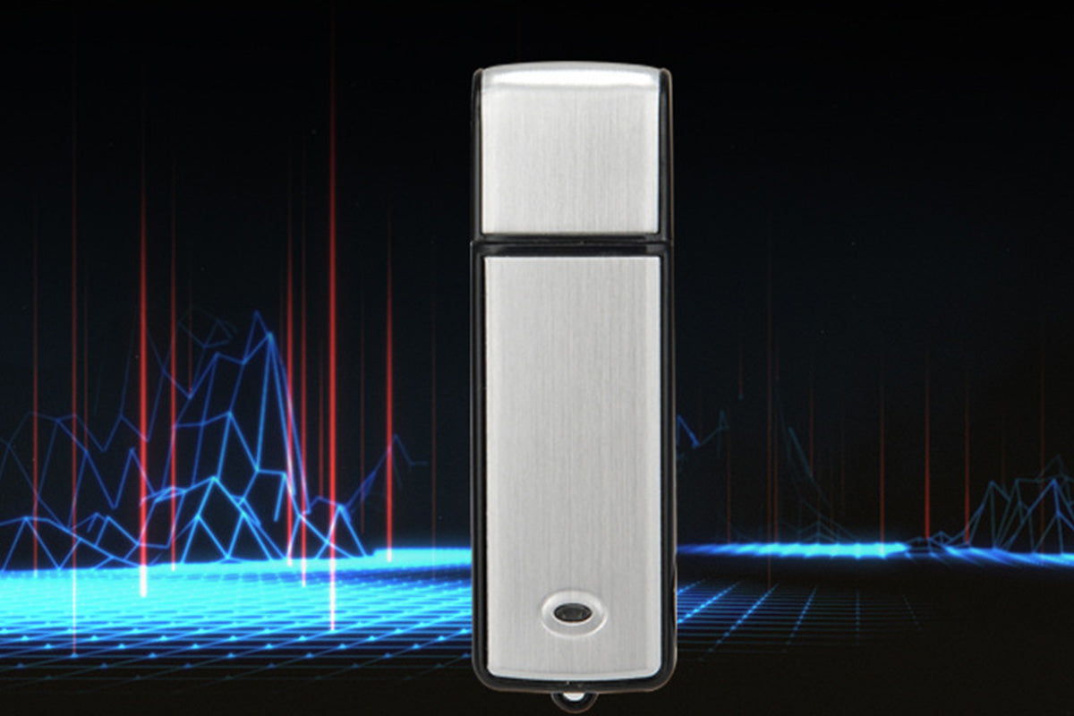 8GB Voice Recorder USB Drive with Voice Activated Recording for Meetings Lectures