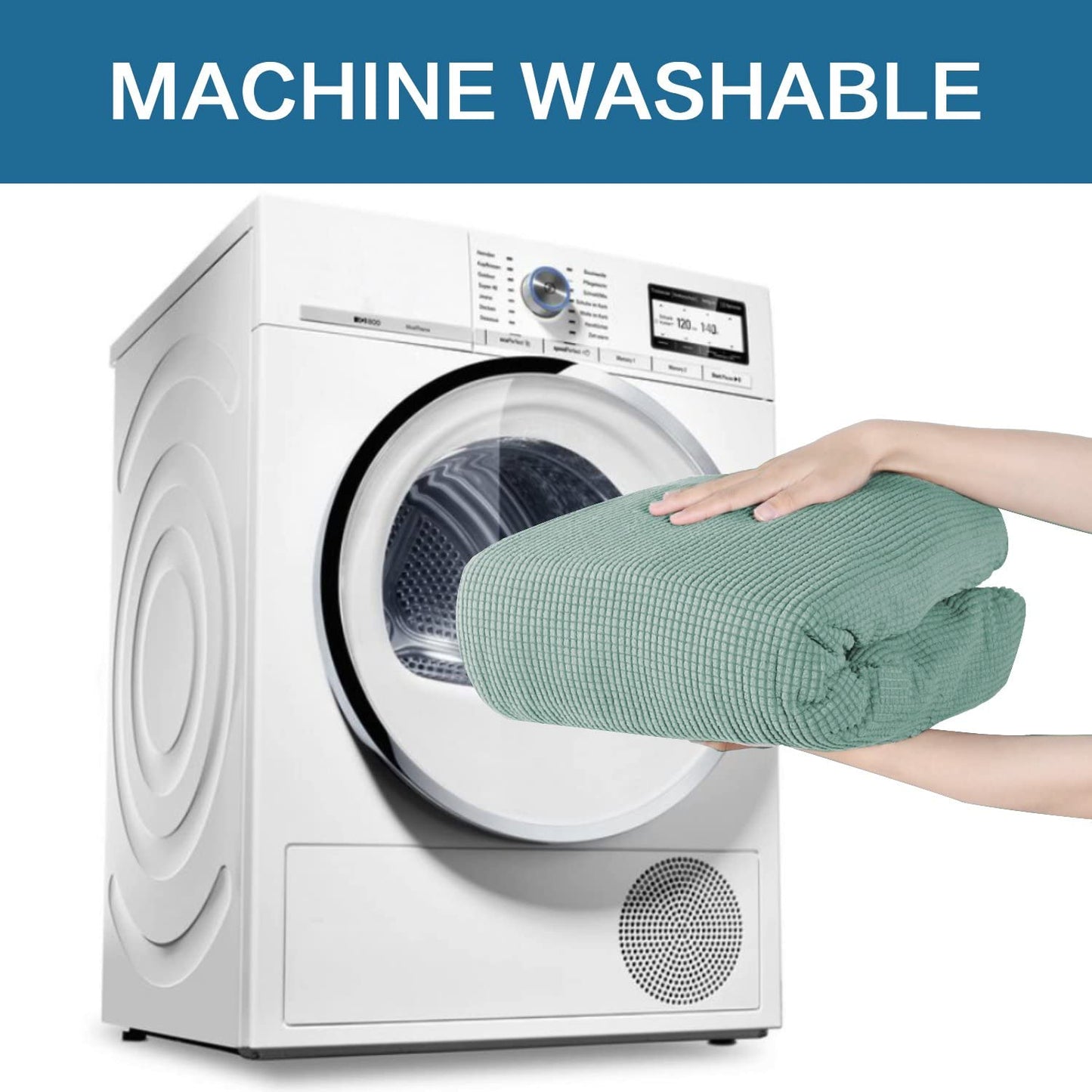 Stretch Sofa Slipcover Sofa Covers Furniture Couch Protector Home Decor - Green