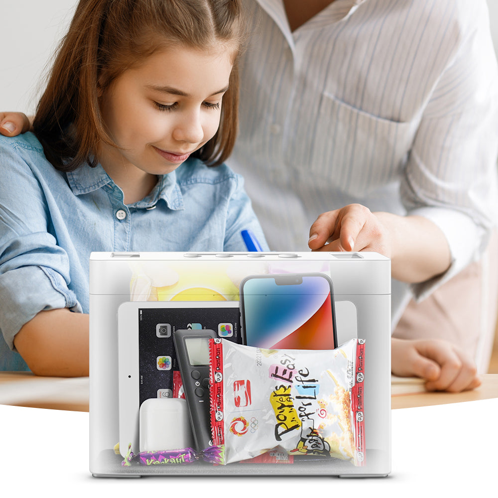 Metal Timed Lock Box Self-Control Phone Box Timer Locker with Display