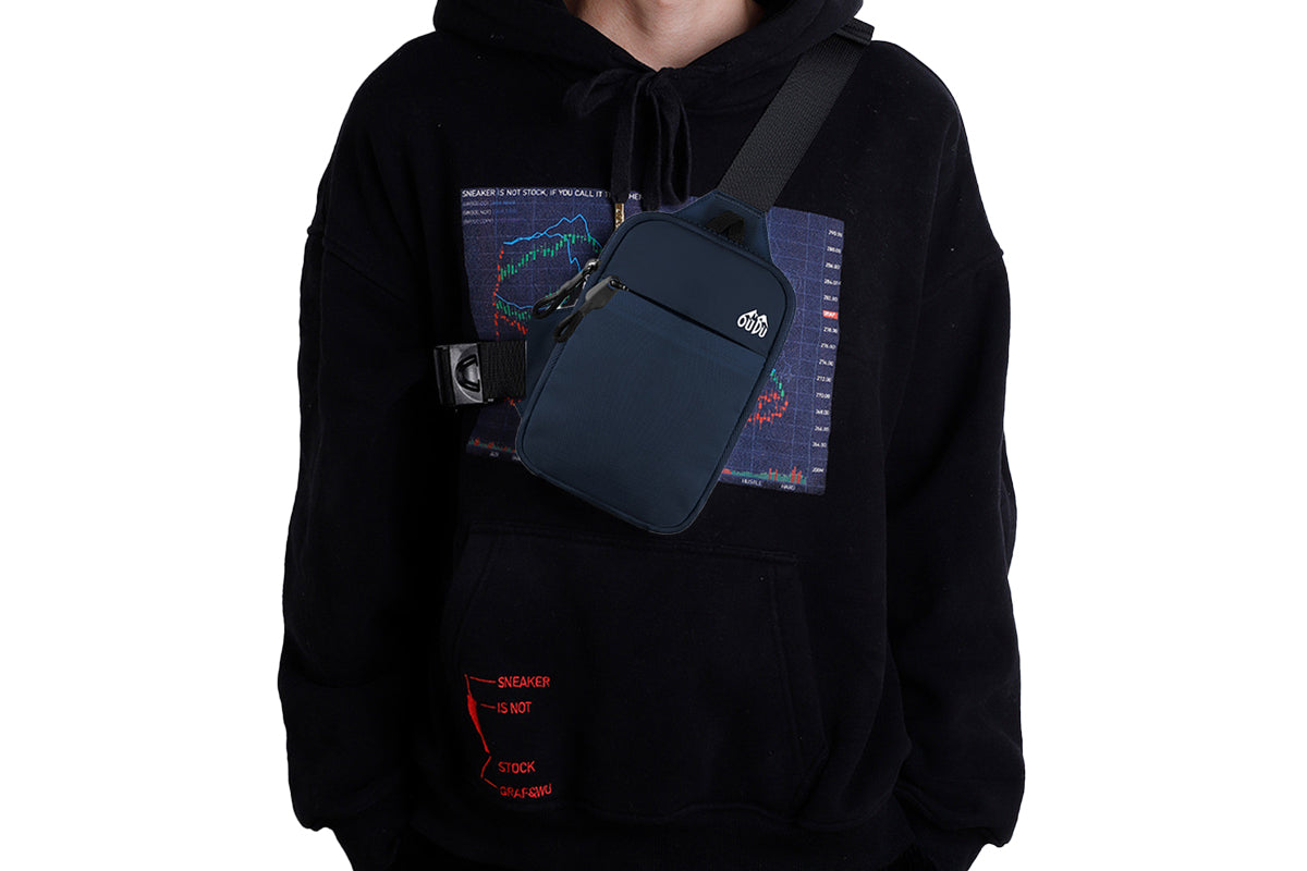 Water-Resistant Sling Bag Small Crossbody Chest Bag for Men Women