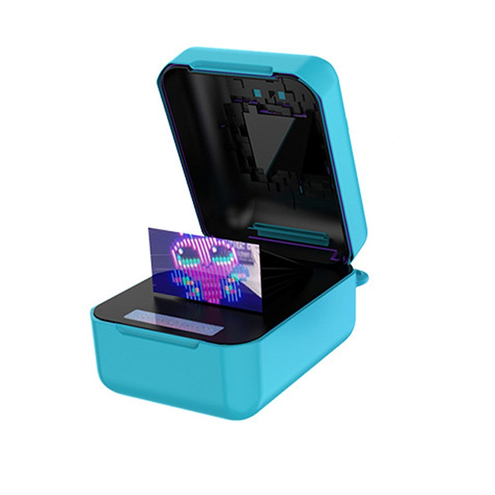 1Pc Silicone Case for Bitzee Interactive Digital Pet with Lanyard - Blue