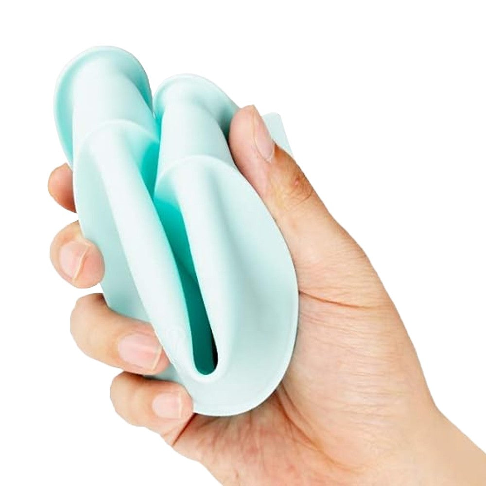 2Pcs 6-Inch Round Silicone Cake Pan Non-Stick Silicone Baking Mold - Green