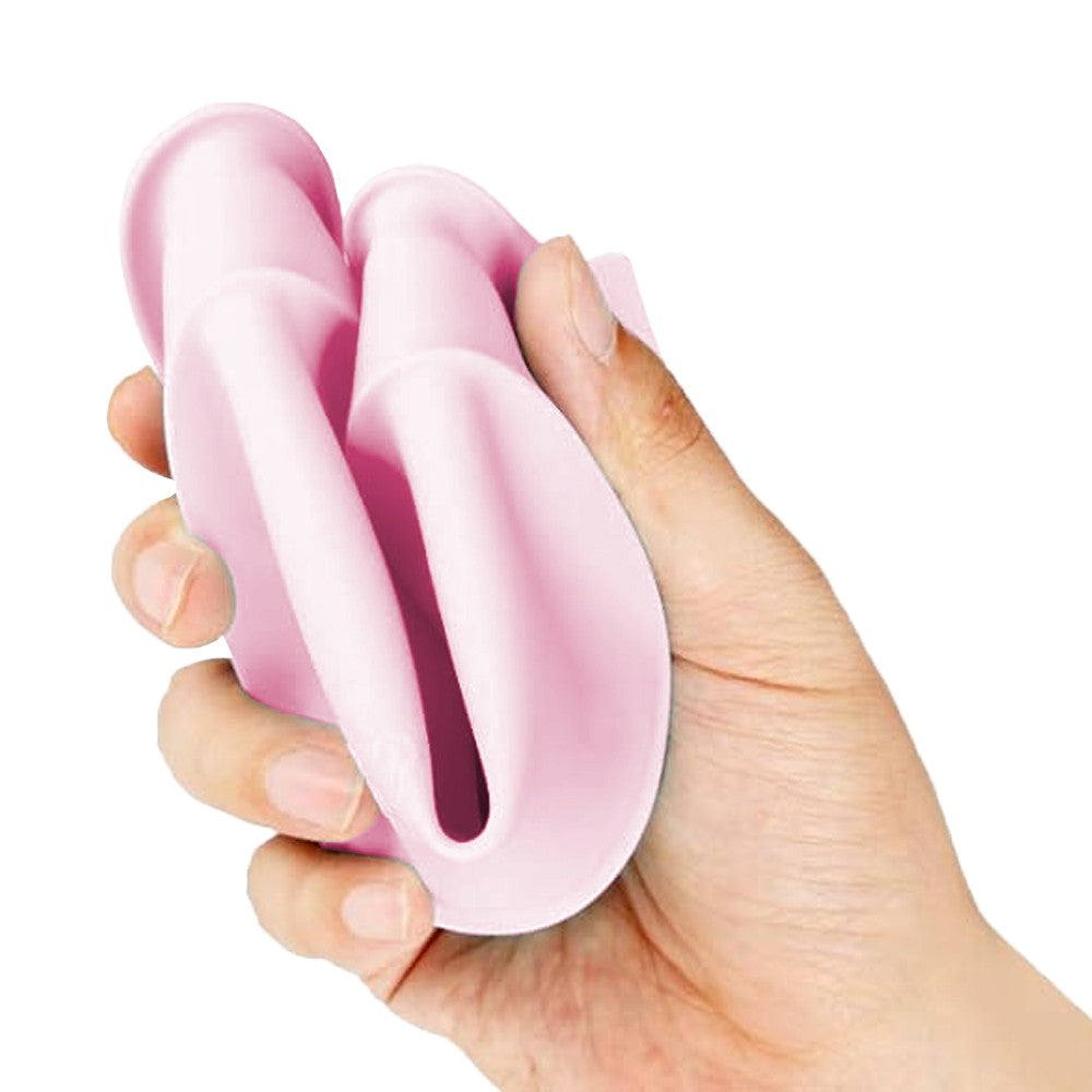 2Pcs 6-Inch Round Silicone Cake Pan Non-Stick Silicone Baking Mold - Pink