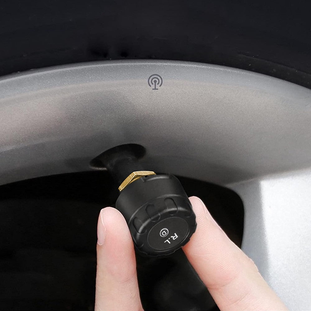 TPMS Wireless Car Tire Tyre Pressure Monitor with 4 External Sensors