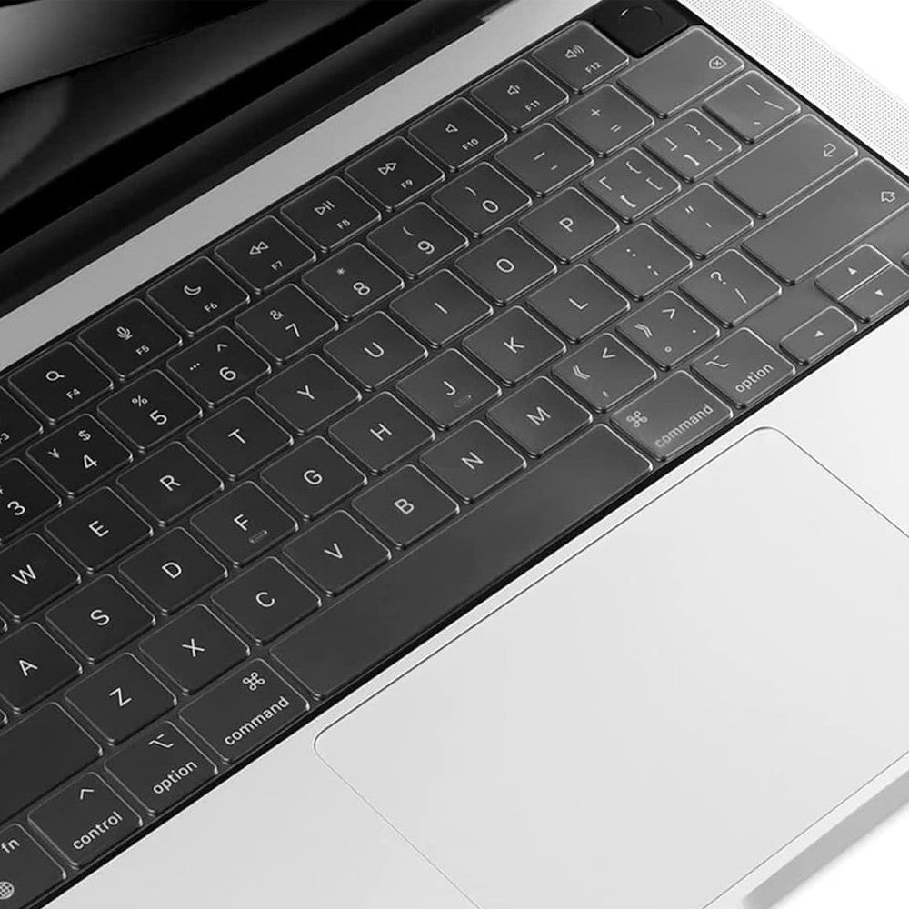 Clear Laptop Protective Case and Keyboard Cover Set for Apple MacBook Pro 14