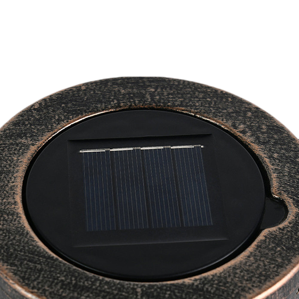 3D Dynamic Solar Lantern Ears Hollowed Out Outdoor Hanging Lantern Lights