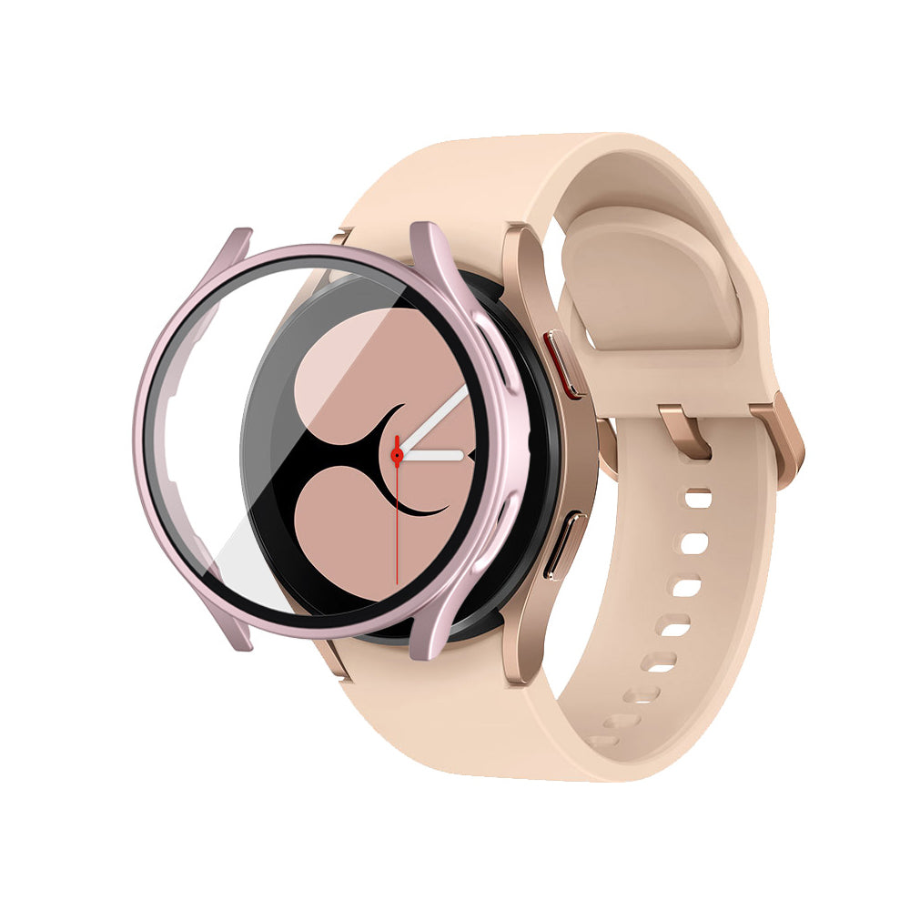 3Pcs Full Screen Protector Case Hard PC Cover for Samsung Galaxy Watch 6 44mm
