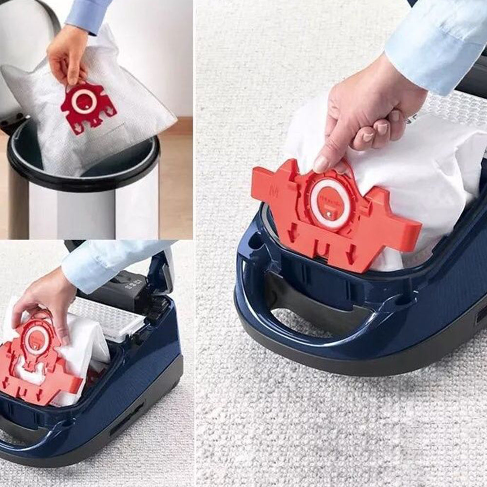 10Pcs Vacuum Replacement Dust Bags for Miele Vacuum Cleaner Bags Red