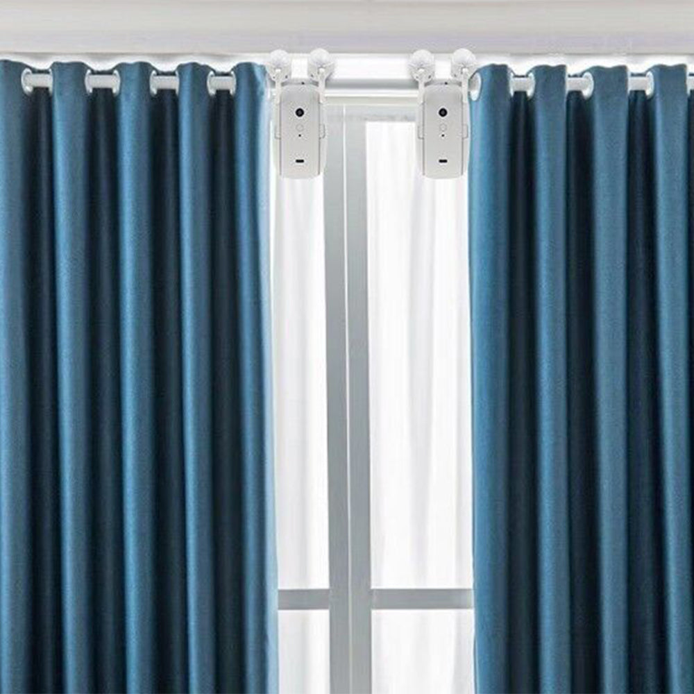 Auto Curtains Opener Shower Drape Motor Timer Switch Wireless Smart Home Kit