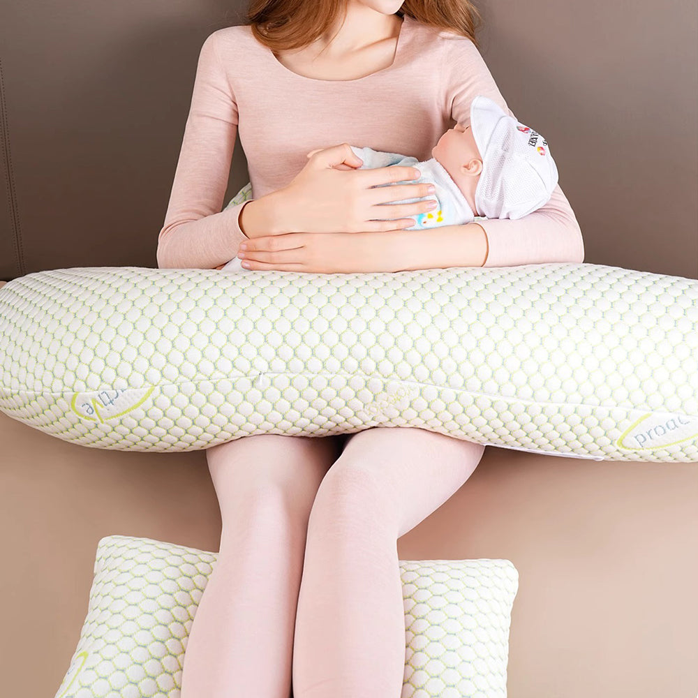 Pregnancy Maternity Body Pillow Side Sleeper Belly Waist Support Nursing Pillow