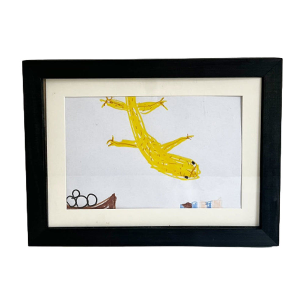 Magnetic Art Frames Art Poster Wooden Artwork Display Hold 100 Pictures Black