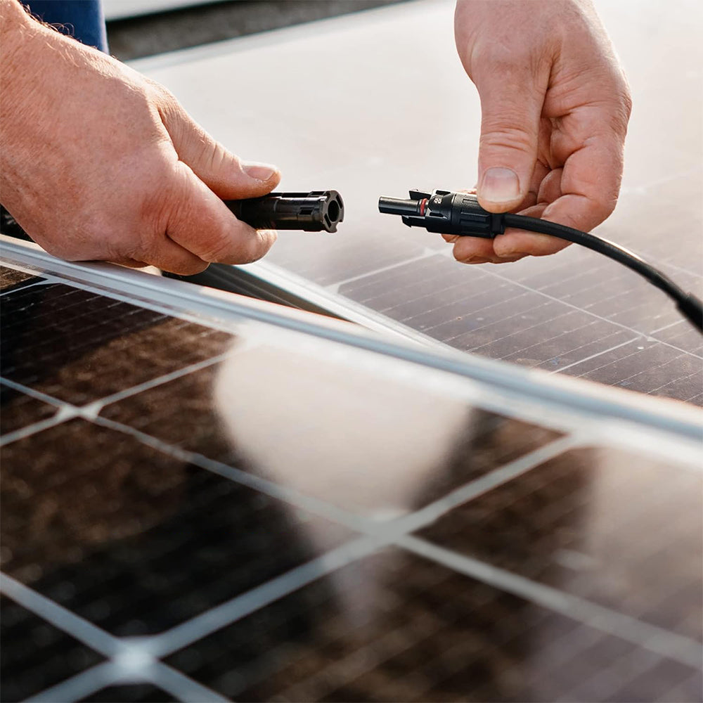 Solar Y Connector Branch Parallel Adapter Cable Wire Plug Tool for Solar Panel