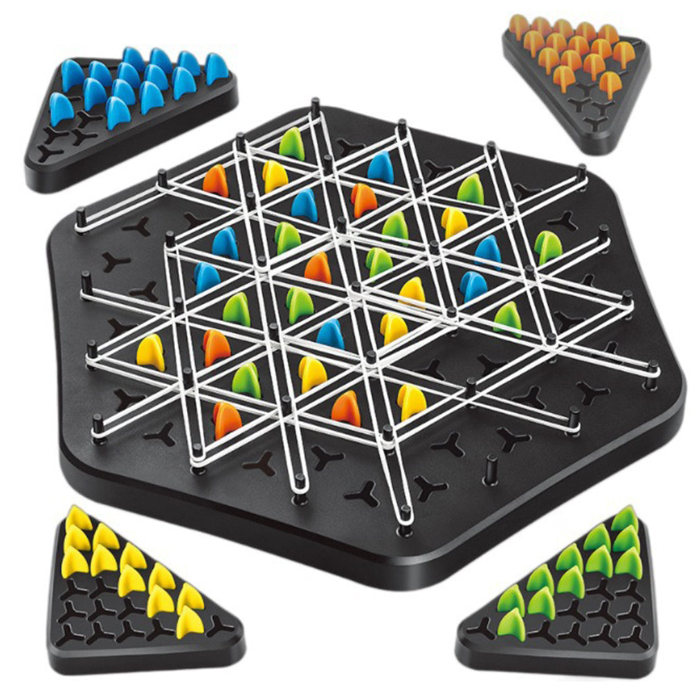 Funny Triggle Board Game Interactive Game Chain Triangle Chess Board Game