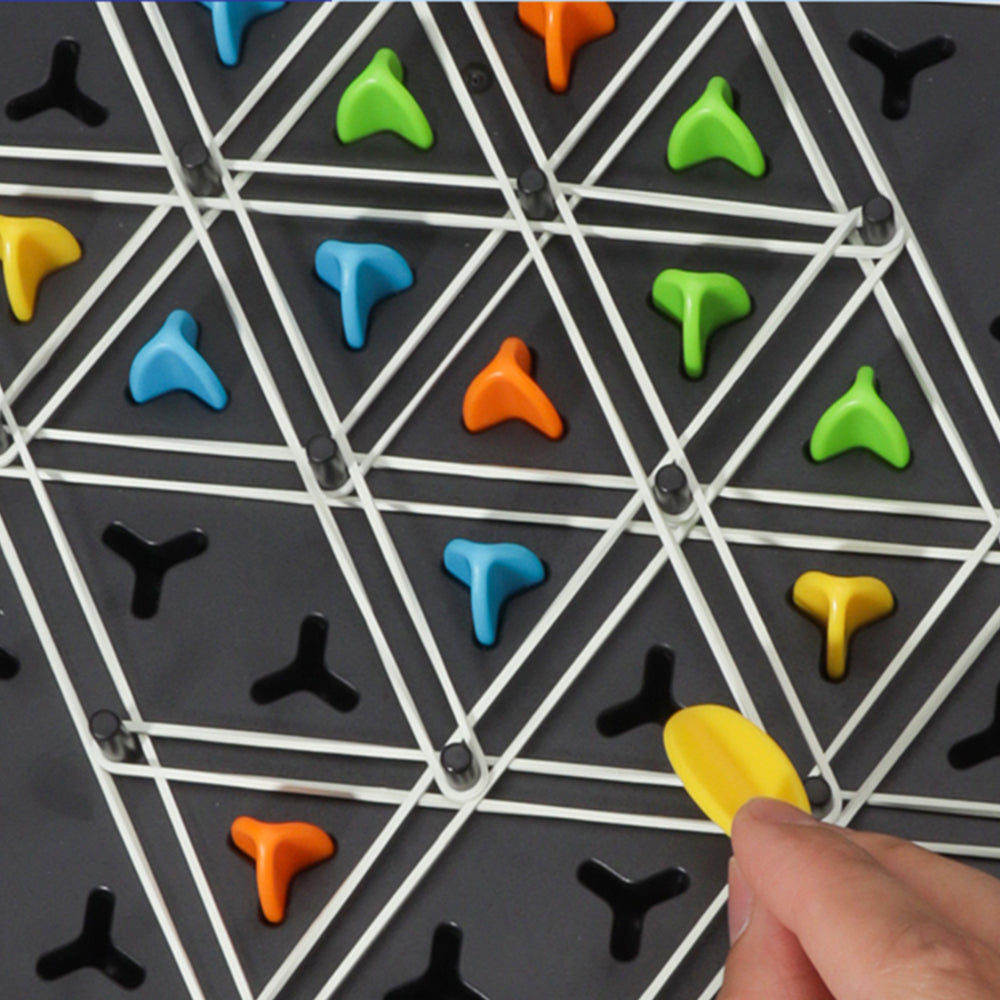 Funny Triggle Board Game Interactive Game Chain Triangle Chess Board Game