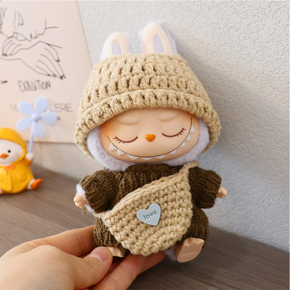 Clothes Set for Labubu Doll (No Doll)