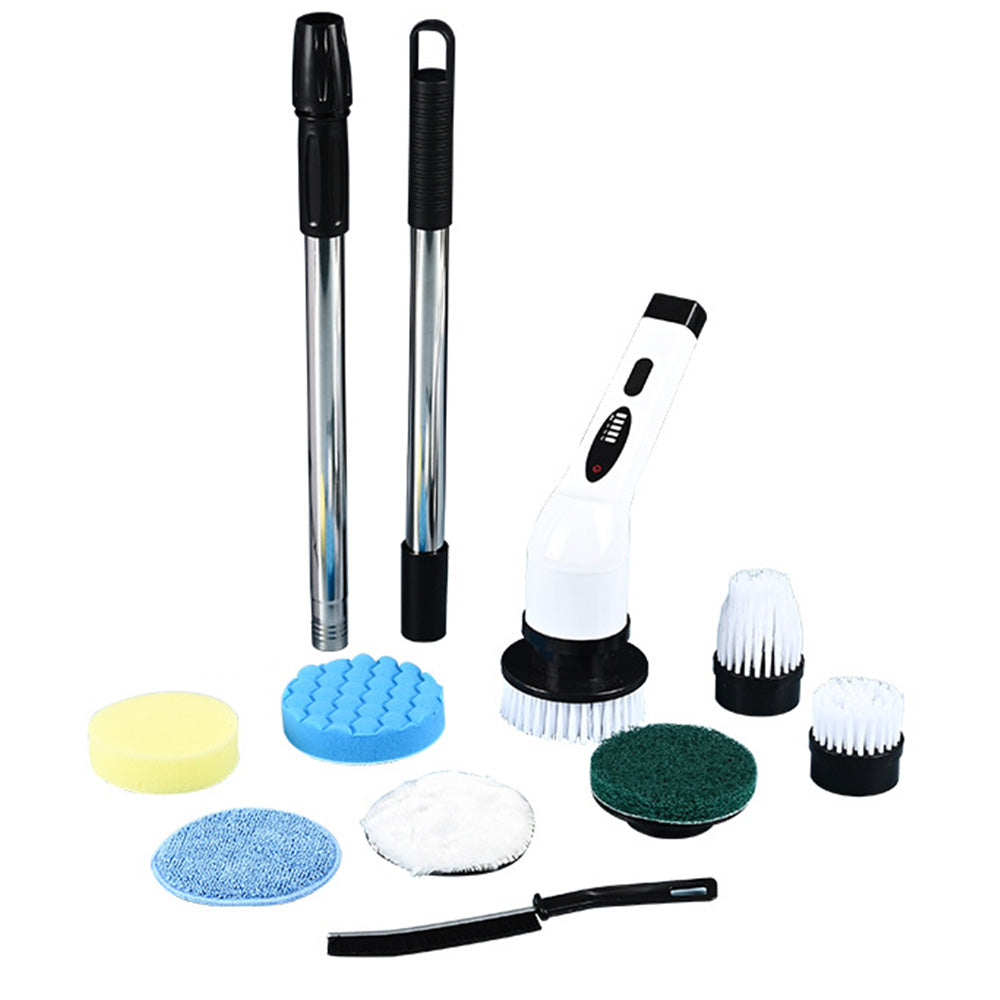 8-in-1 Electric Spin Scrubber Cordless Cleaning Brush with 8 Brush Heads
