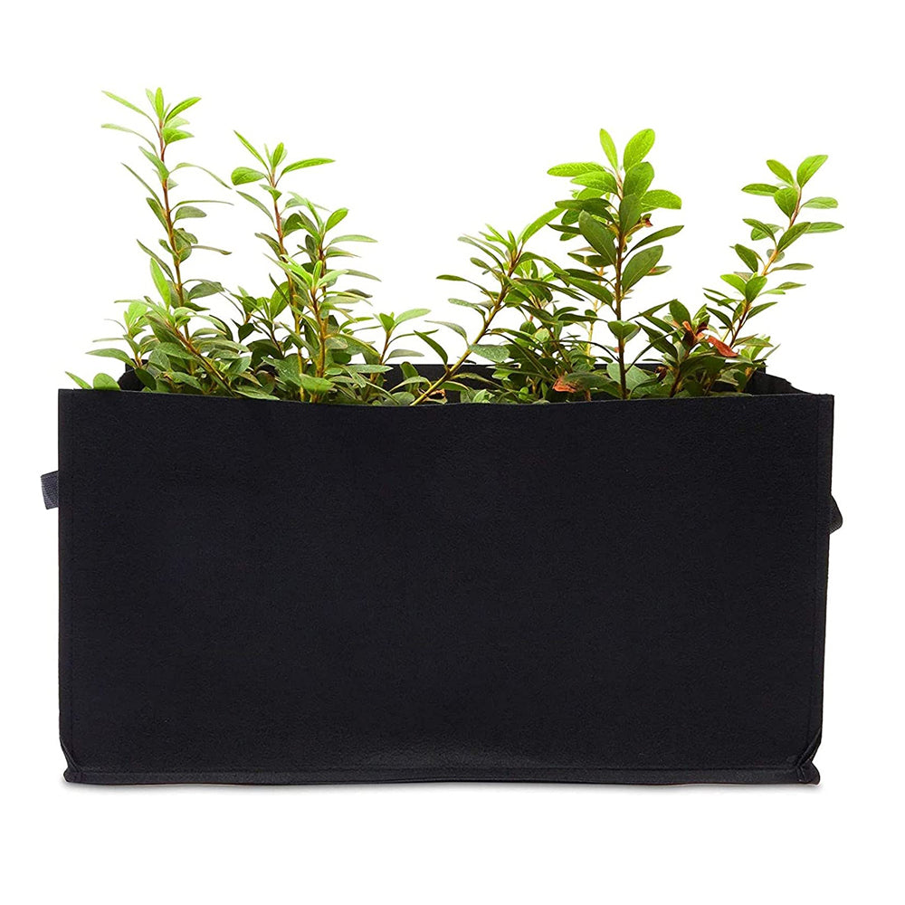 2X Plant Grow Bag with Handles Non-woven Fabric Raised Garden Bed