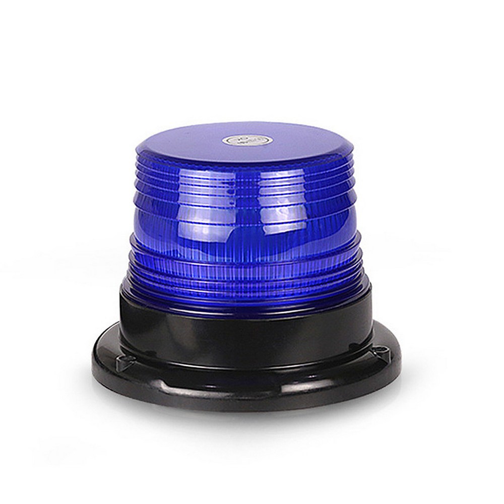 Car Emergency Beacon Strobe Light LED Flashing Lights Warning Lamp Blue