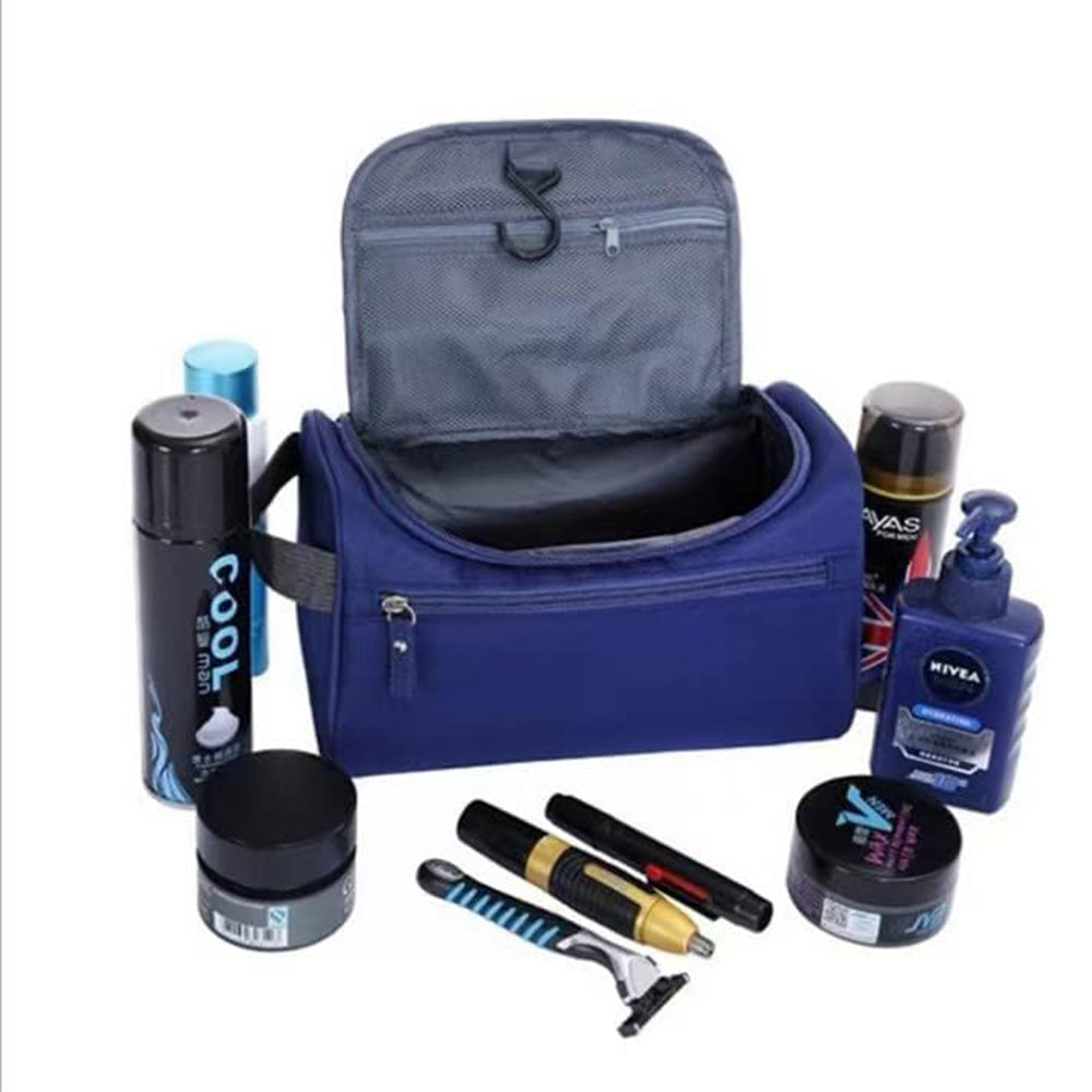 Travel Hanging Toiletry Bag Cosmetic Storage Makeup Bag Blue