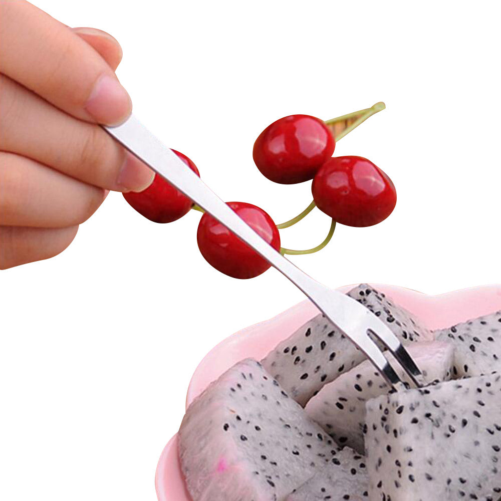 10pcs Kitchen Stainless Steel Mini Forks