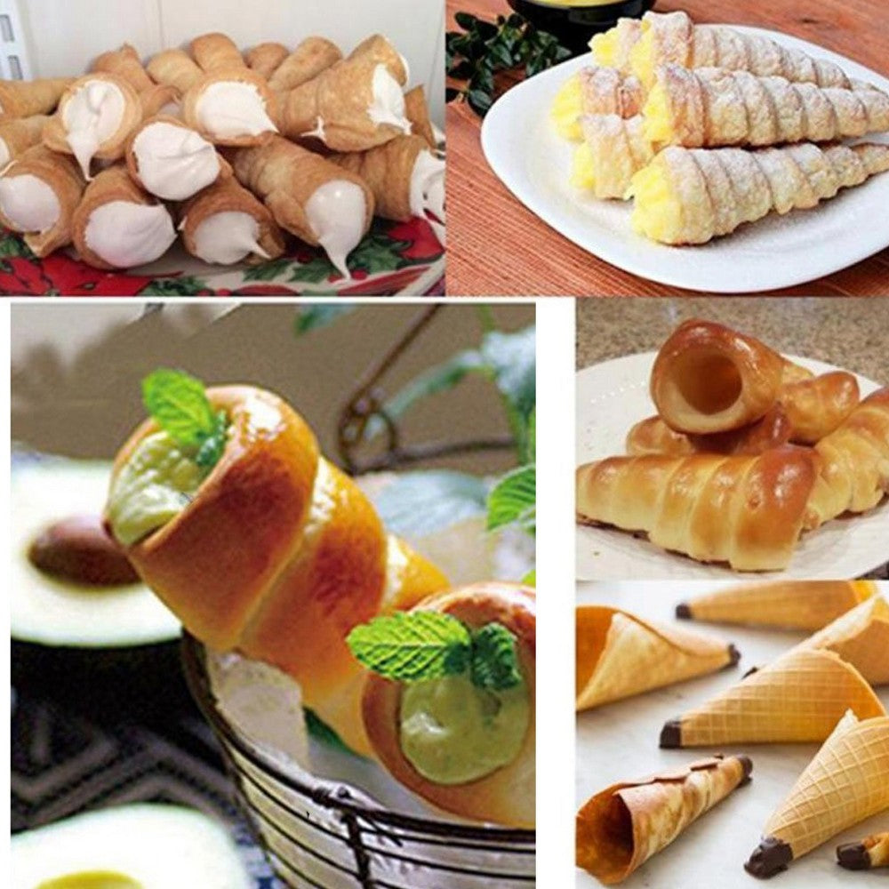 20 X Small Baking Cones Cream Horn Mould